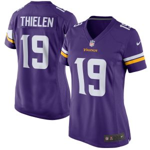Women’s Minnesota Vikings Adam Thielen Nike Purple Game Jersey